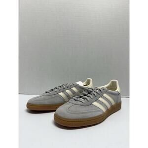 Adidas Handball Spezial Grey Cream IF7086 Size 9.5 Men Low Top Suede Gum Bottom